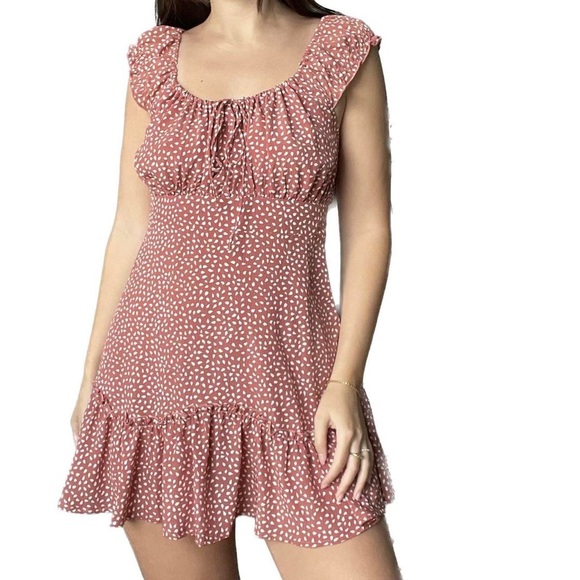 Mauve Pink Princess Polly The Coopers Mini Dress - Picture 4 of 7